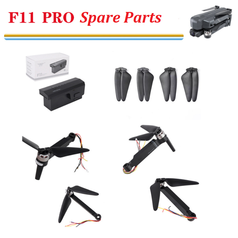 Drone Kit With Camera - SJRC F11 RPO RC Drone Spare