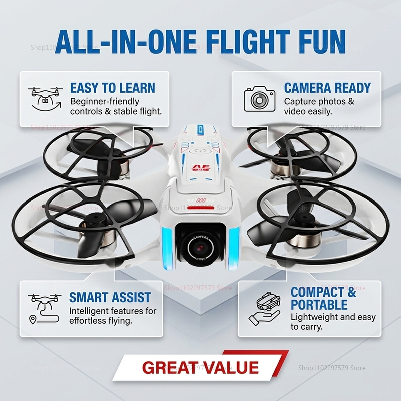 Introduction Drone GPS 8K Prof - Drone Kit Professional avis et prix