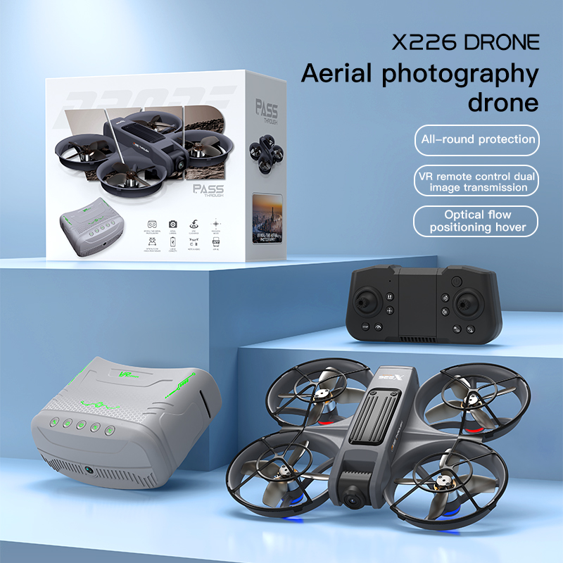 X226 VR FPV Drone 4K HD Dual C - Drone Kit With Camera avis et prix