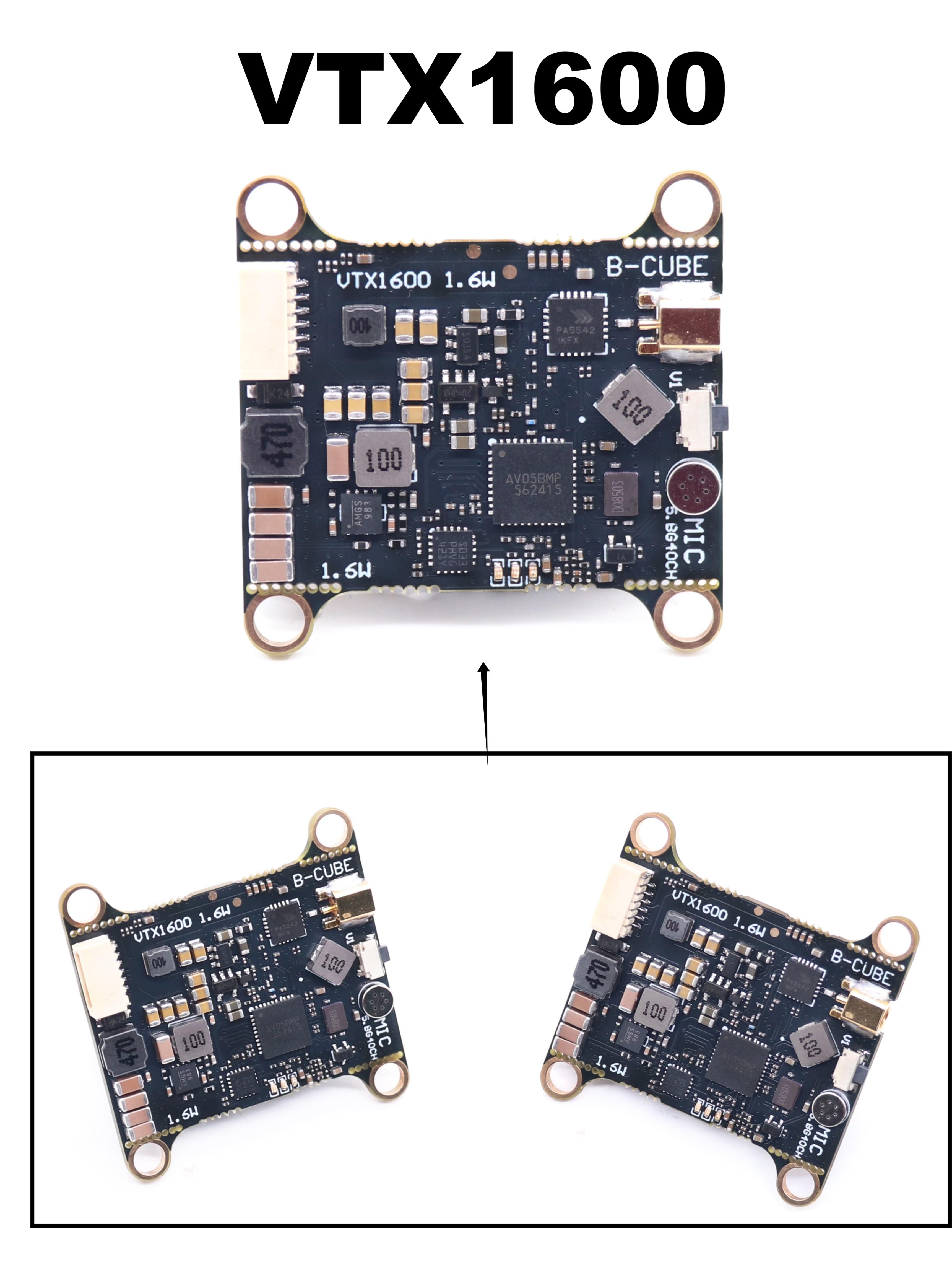 B-CUBE 5.8G VTX 800 1000 1600  - Drone Kit Vtol avis et prix