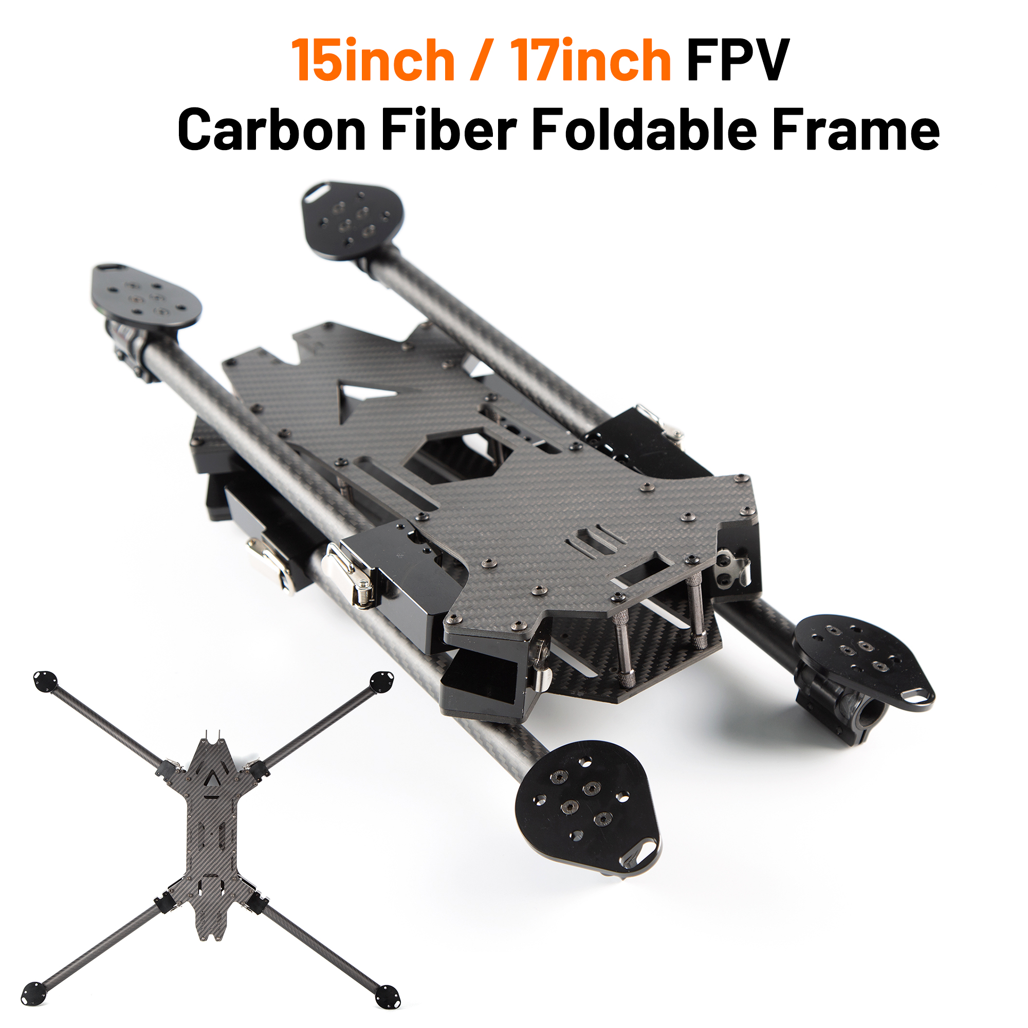 15inch /17inch FPV Carbon Fibe - Drone Kit Fpv avis et prix