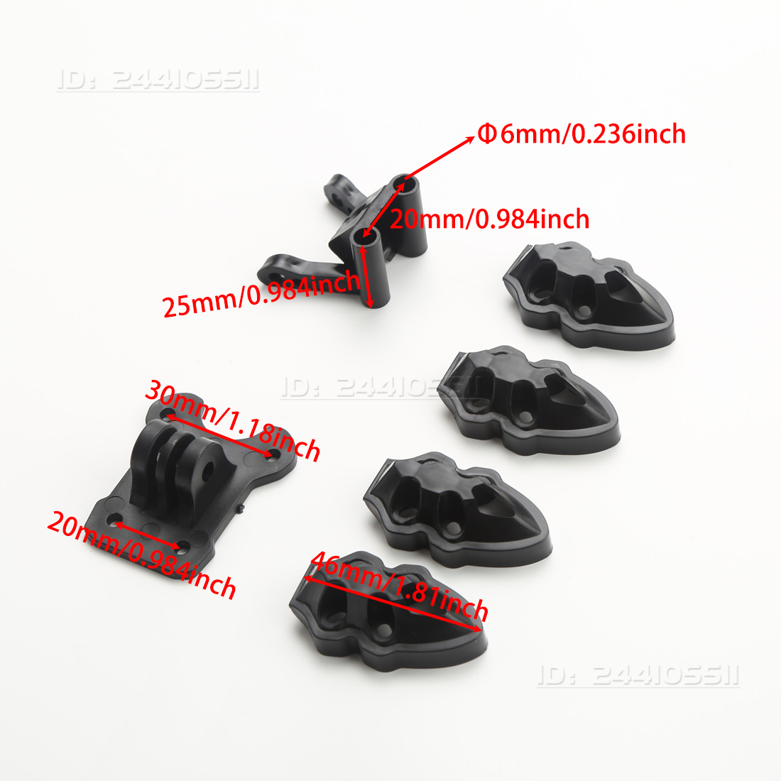 FPV Drone Frame 3D Printed Set - Drone Kit Racing avis et prix