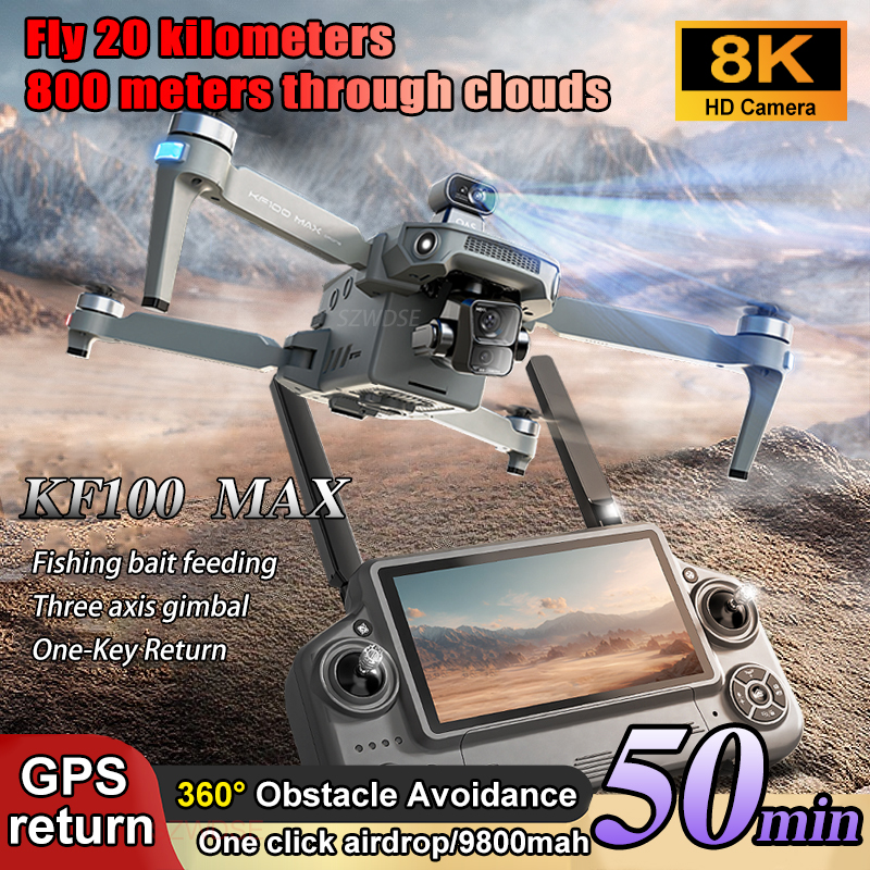 SJRC KF100 MAX 8K UHD Photo HD - Drone Kit Professional avis et prix