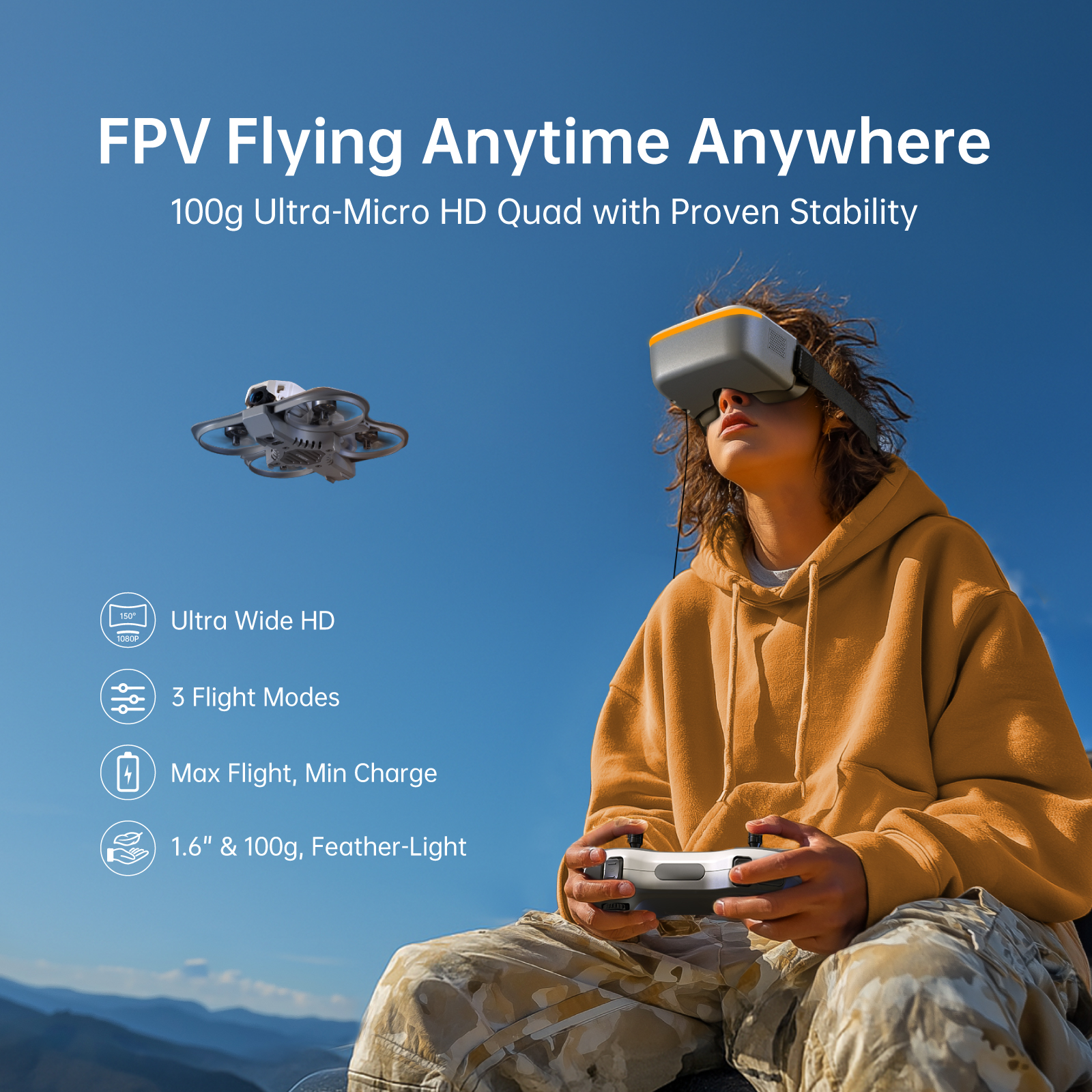 CADDXFPV Protos FPV Kit Racing - Drone Kit Build Yourself avis et prix