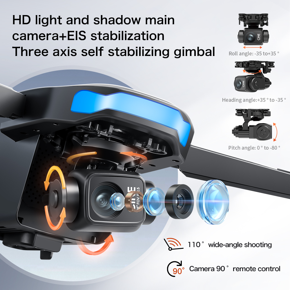 New S-X1 MAX Drone GPS 8K Prof - Drone Kit Professional avis et prix