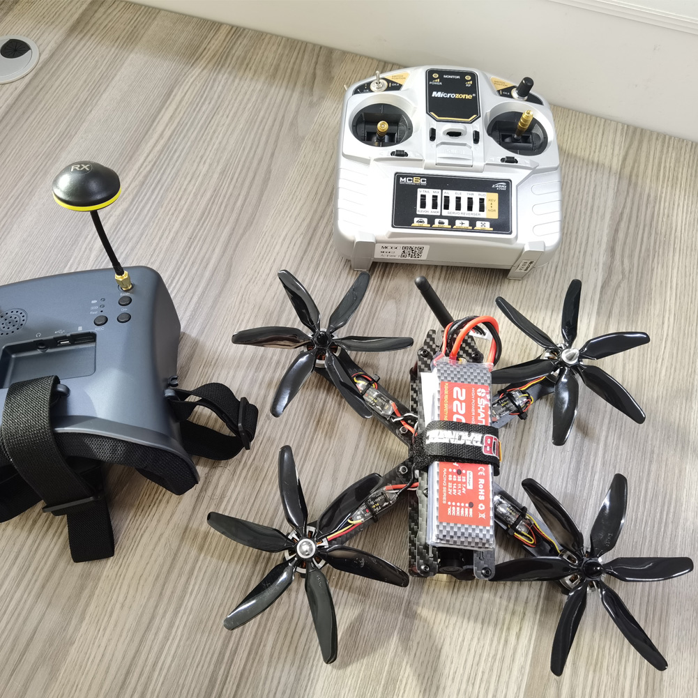 10pcs 504060 5x4x6 6-Blade Sin - Drone Kit Build Yourself avis et prix