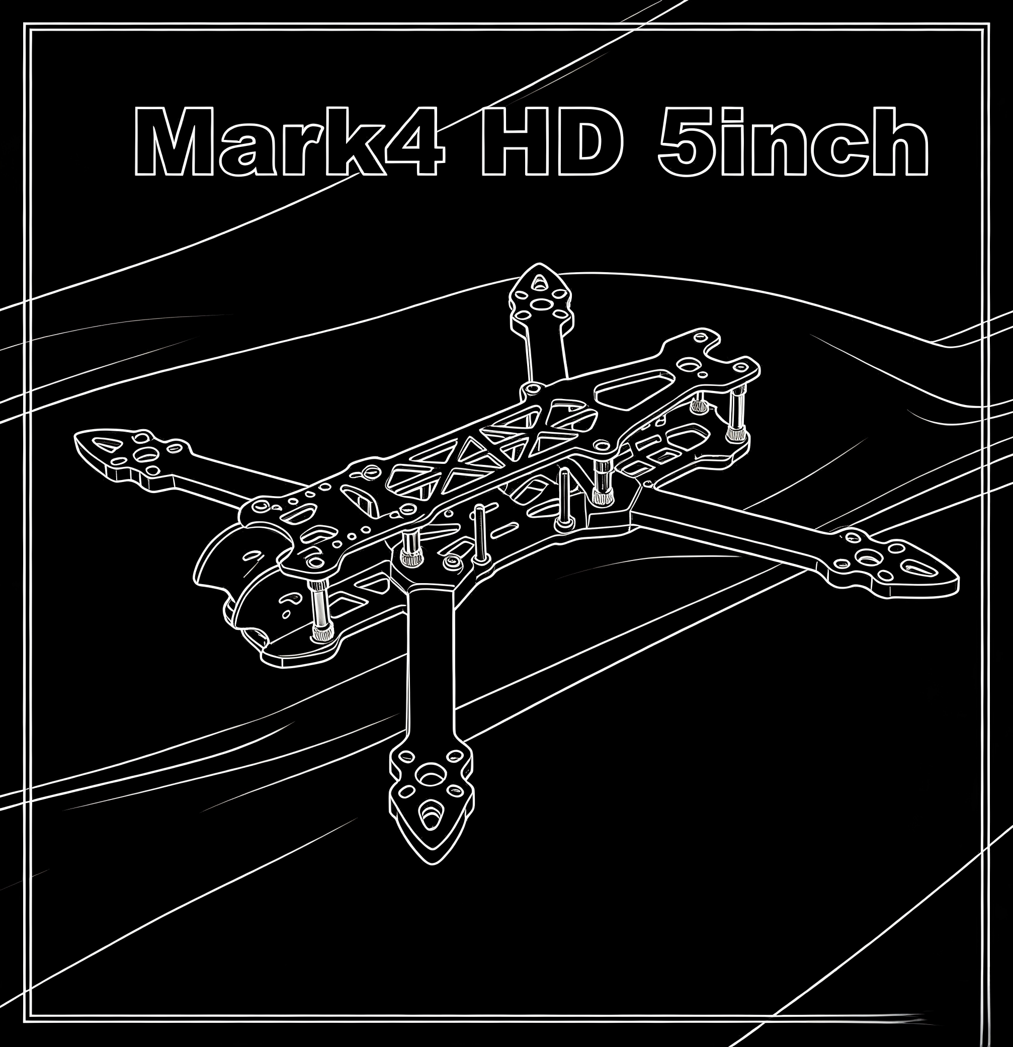 MARK4 V2 Mark 4 V2 5inch 240mm - Drone Kit Racing avis et prix