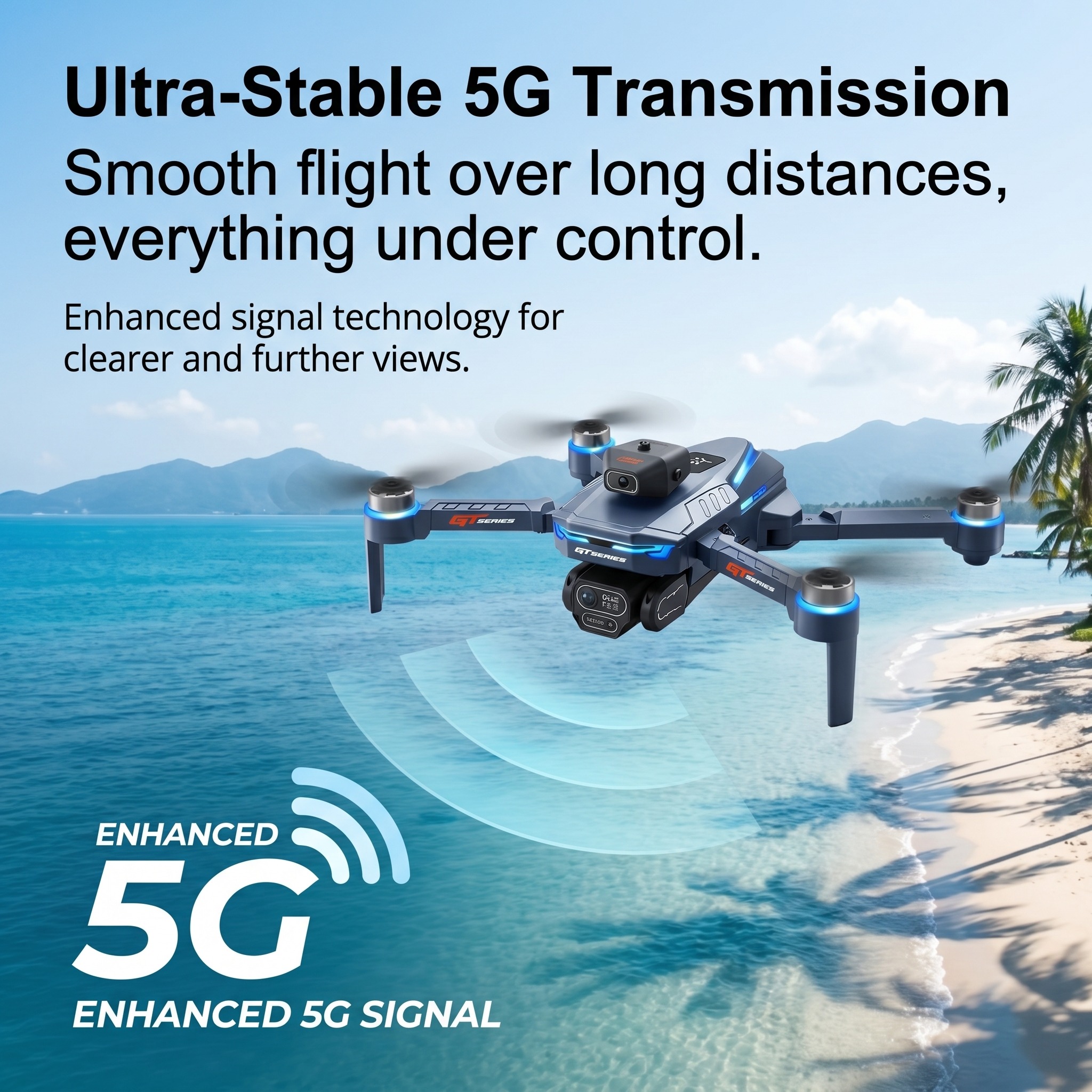 New Drone GT8 8K Professional  - Drone Kit Professional avis et prix